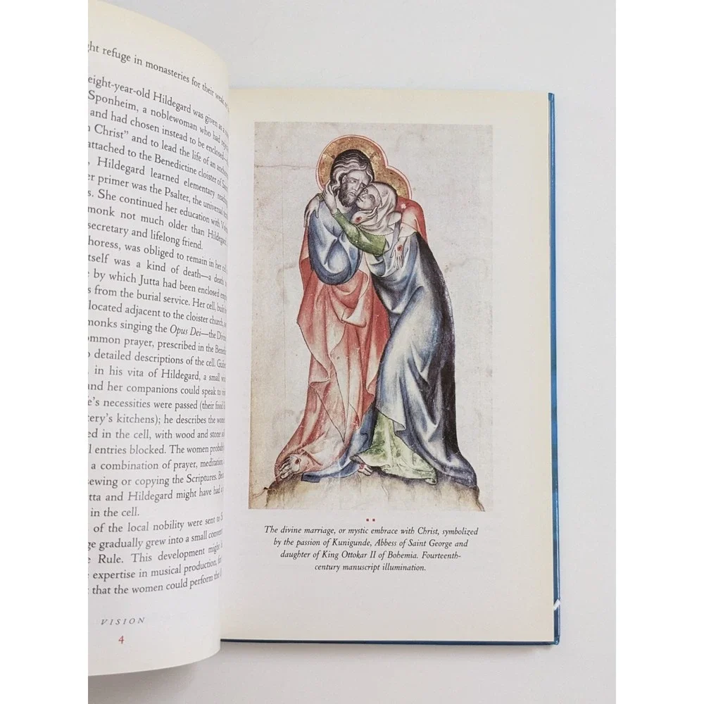 Vision:‎ The Life and Music of Hildegard von Bingen Vintage 1995 Hardcover Book